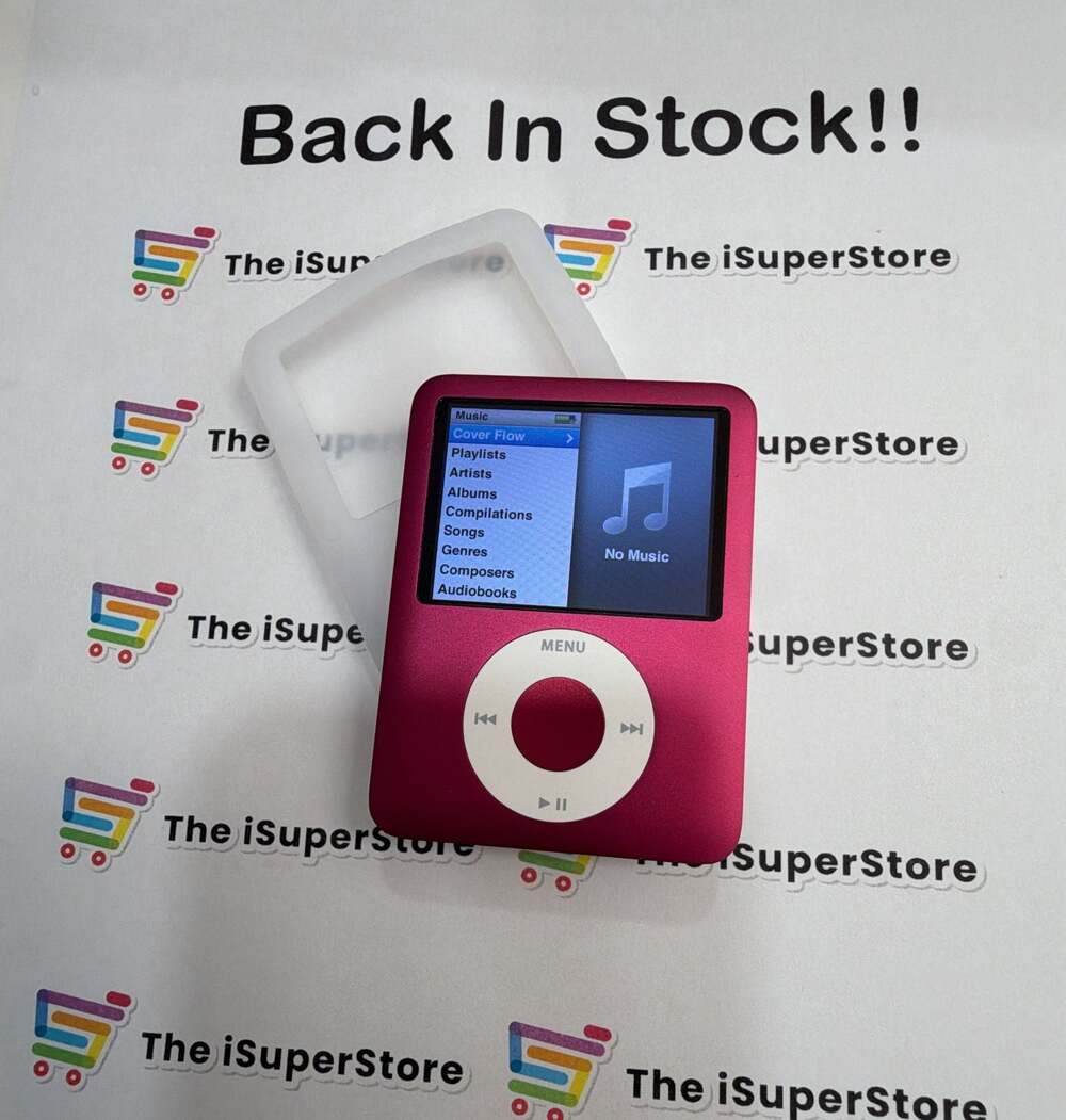Refurbished Apple iPod Nano 3rd Generation 8GB Red Bundle 1 YR CPS warranty - Picture 6 of 7
